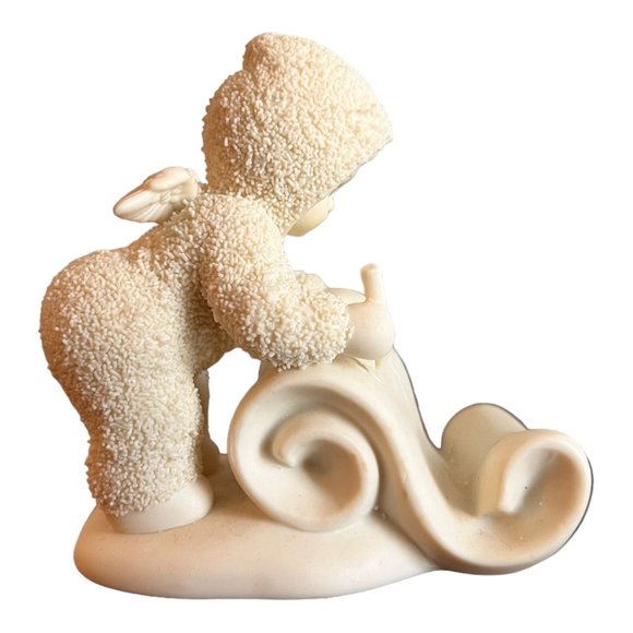 Dept 56 Snowbabies TO MY FRIENDS Porcelain Figurine - Picture 1 of 6